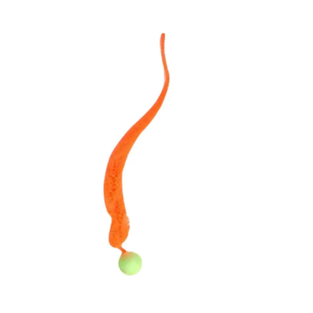 Cat Interactive Toys Tickle Cat Colorful Bouncing Ball Pet Supplies Puzzle Teasing Indoor Cat Worm Caterpillar Elastic Toy