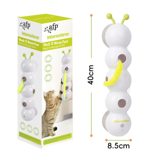 Intelligent Interactive Cat Stick Pro with Replaceable Prey Tail Suitable for Automatic Swing Durability in Multi Cat Households